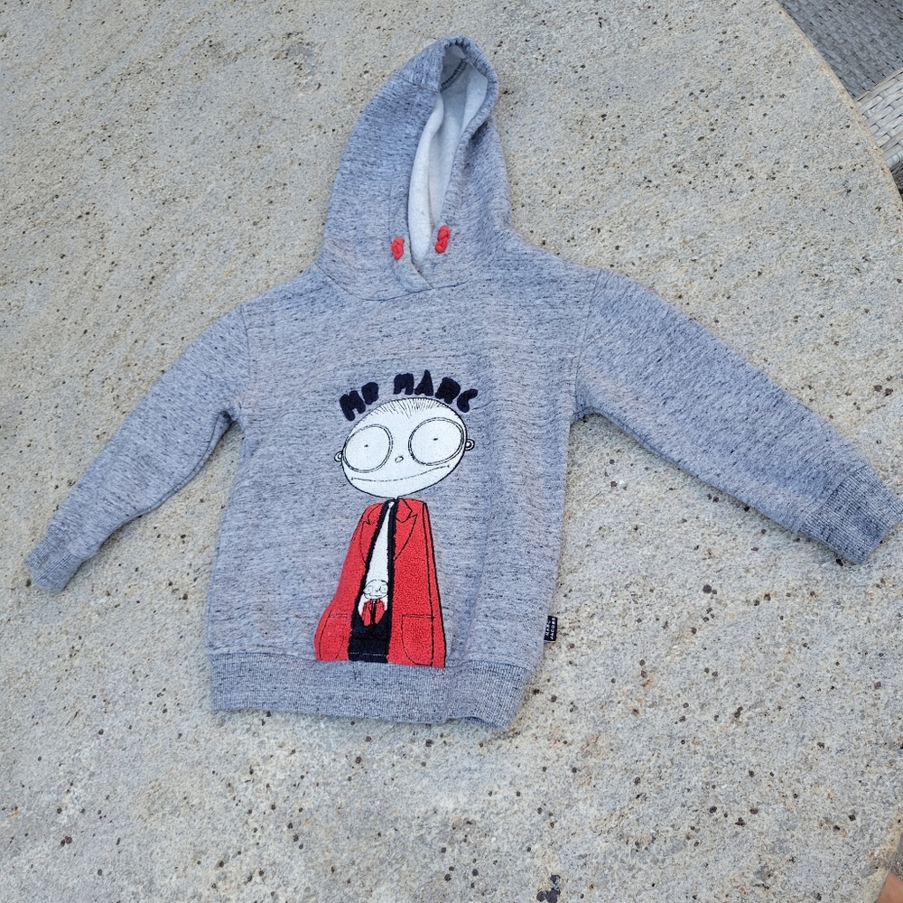 LITTLE MARC JACOBS Boys Hooded Sweater.